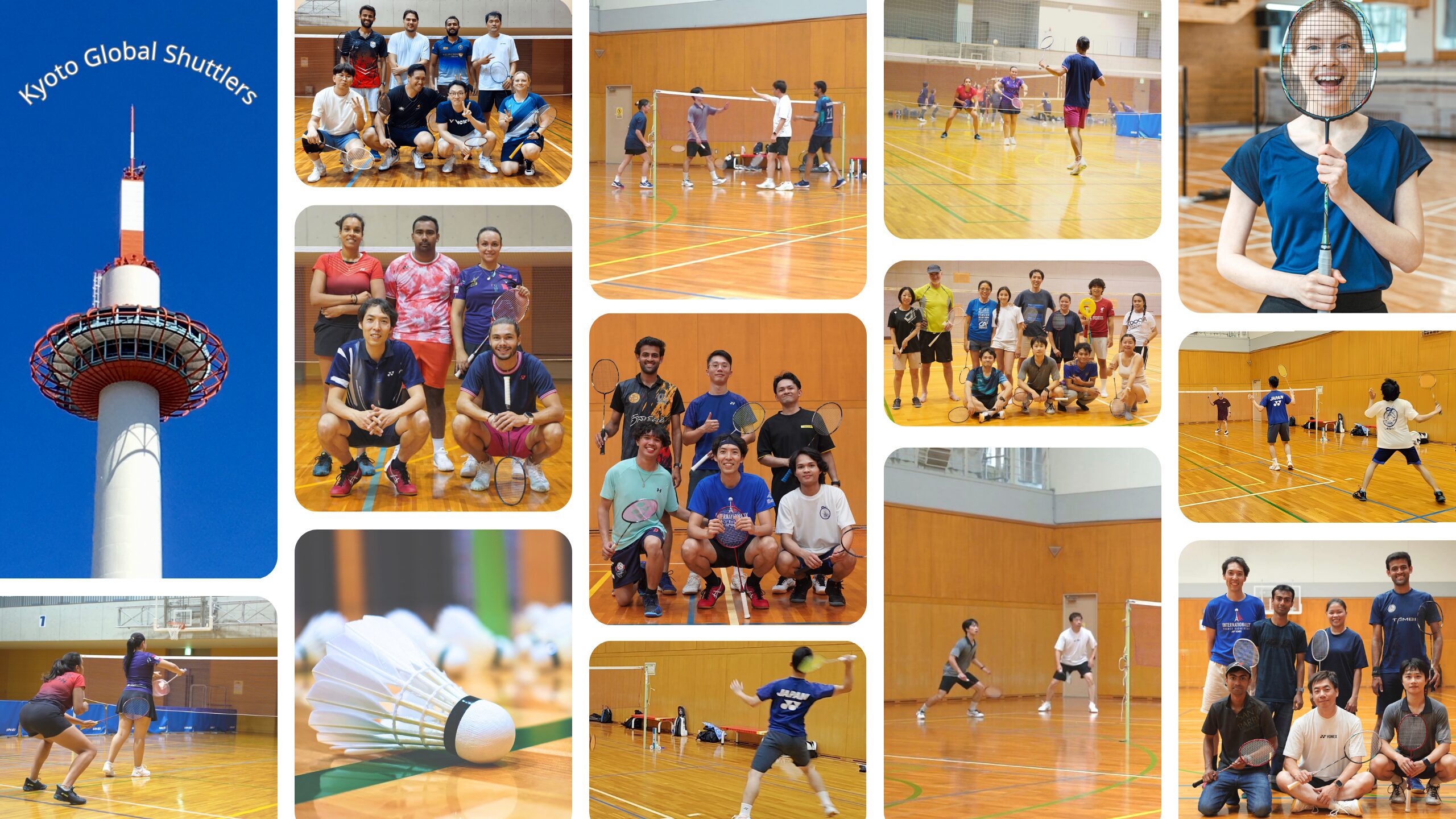 Photos of International Badminton Club in Kyoto ― Kyoto Global Shuttlers 🏸