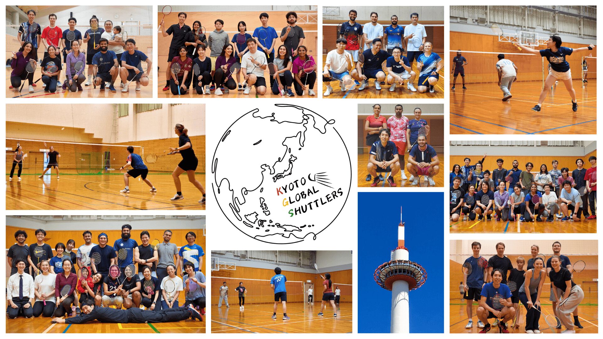 Photos of International Badminton Club in Kyoto ― Kyoto Global Shuttlers 🏸